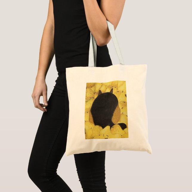 Bolsa Tote Saco de cachorro e peras (Frente (produto))