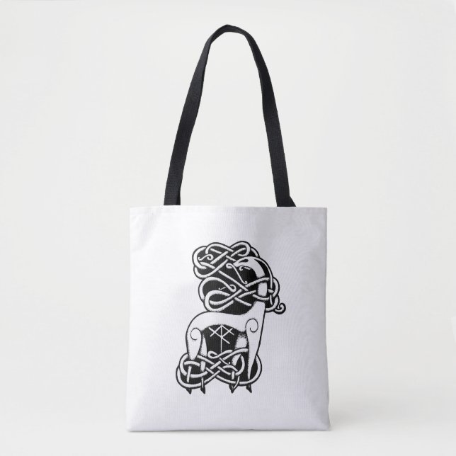 Bolsa Tote Saco de Cervo Nórdico/Celta (Frente)