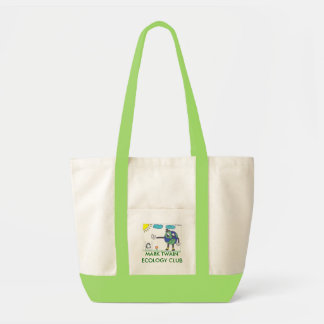 Bolsa Tote Saco de CLUBE da ECOLOGIA de MARK TWAIN