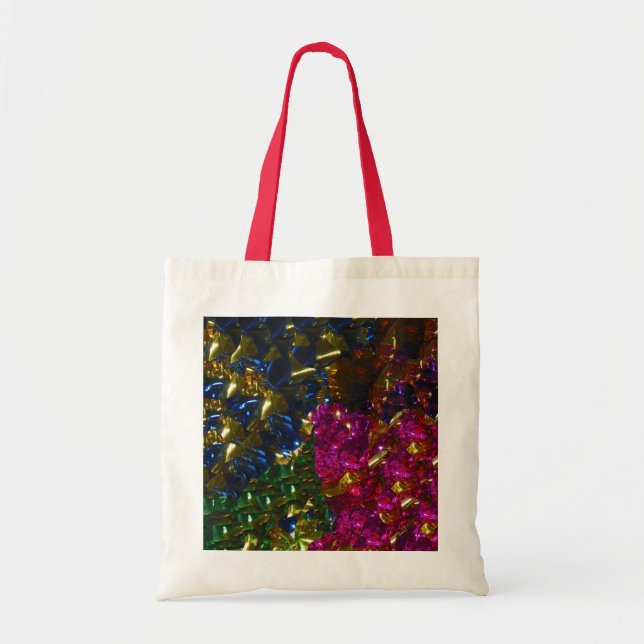Bolsa Tote Saco de combinação multicores (Frente)