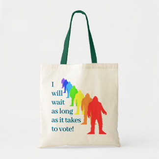 Bolsa Tote Saco de Compras Bigfoot Vota