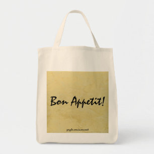 Bolsa Tote Saco de Compras Bon Appetit Sol da Toscana