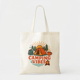 Bolsa Tote Saco de Compras Camping Vibes
