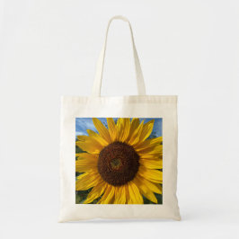 Bolsa Tote Saco de Compras Clássico de Girassol