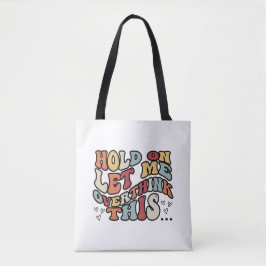 Bolsa Tote Saco de compras com Citação Divertida