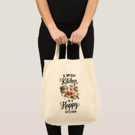 Bolsa Tote Saco de Compras com Citação Engraçada