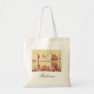 Bolsa Tote Saco de compras da arquitetura do Castelo Mir da B