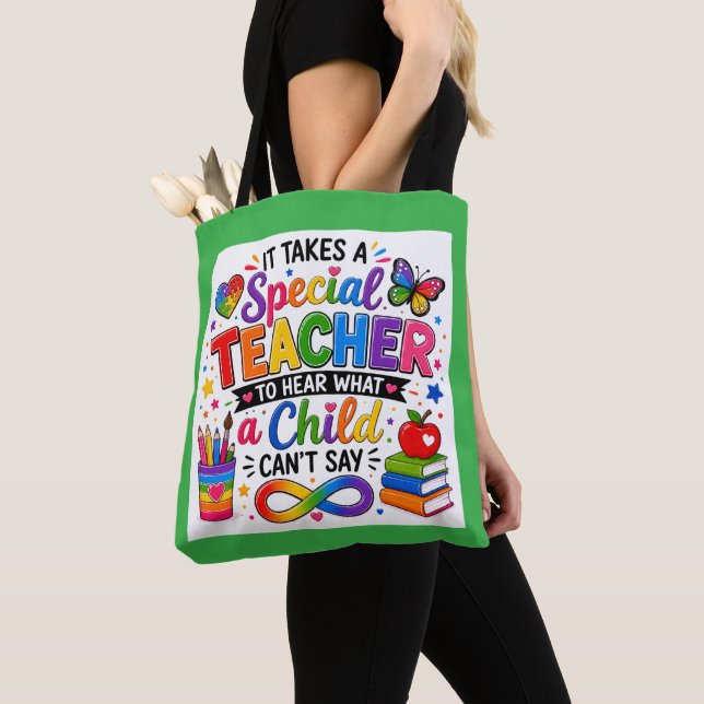 Bolsa Tote Saco de compras da Conscientização sobre Autismo p (Close Up)