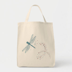 Bolsa Tote saco de compras da libélula