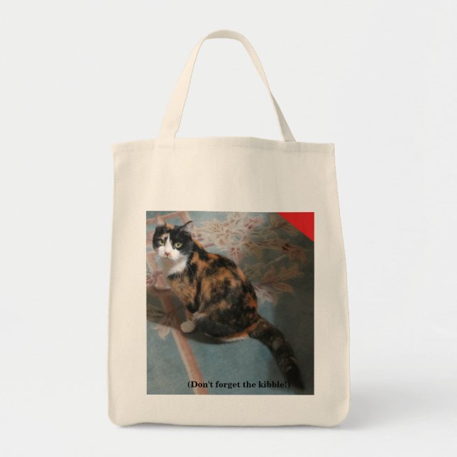 Bolsa Tote Saco de Compras da Tortie Tuesday (Frente)
