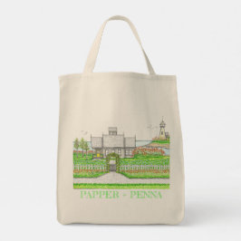 Bolsa Tote Saco de Compras de Cabana de Praia