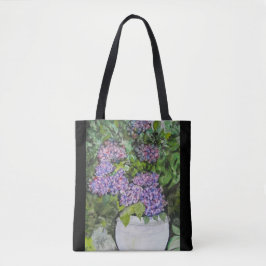 Bolsa Tote Saco de Compras de Flor de Hortênsia