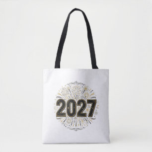 Bolsa Tote Saco de compras de fogos de artifício de 2027
