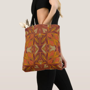 Bolsa Tote Saco de compras de folhas de outono personalizável