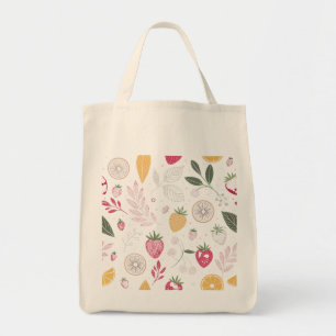 Bolsa Tote Saco de Compras de Frutas Lindas para Mercado