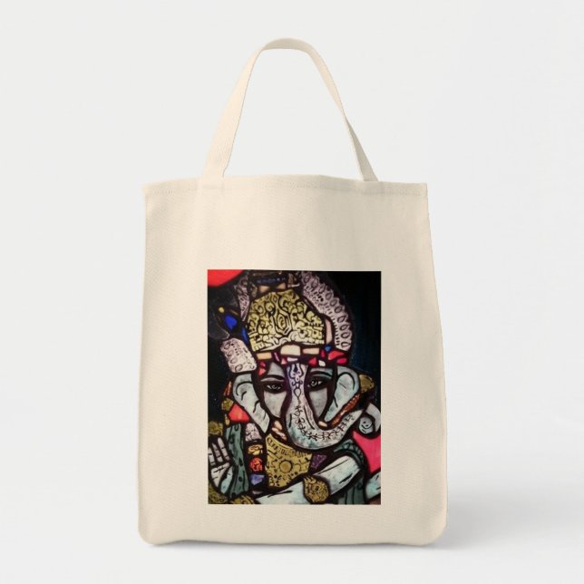 Bolsa Tote Saco de compras de Ganesh (Frente)