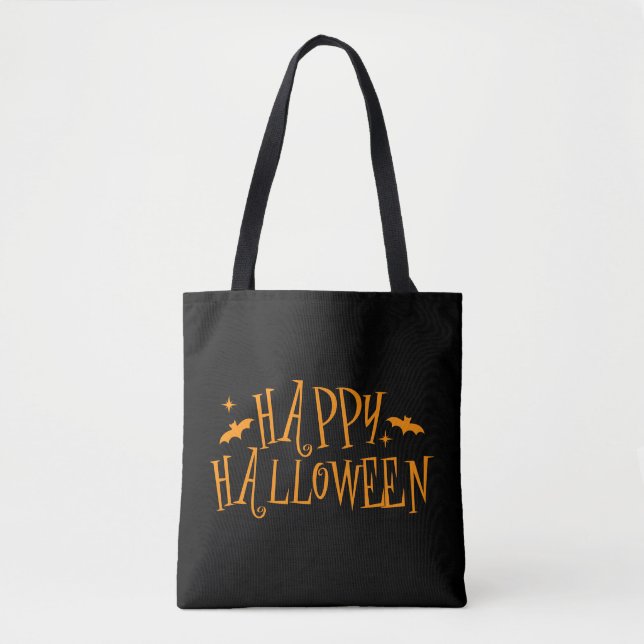 Bolsa Tote Saco de Compras de Halloween (Frente)