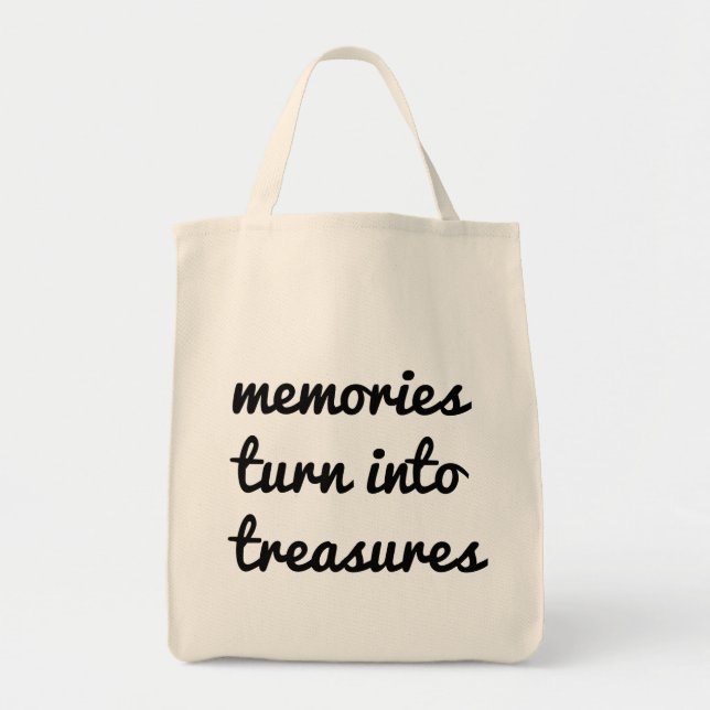 Bolsa Tote Saco de compras de lembranças (Frente)