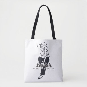 Bolsa Tote Saco de Compras de Menina Chic Luxuosa