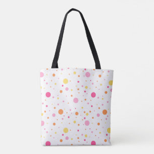Bolsa Tote Saco de compras de spots coloridos
