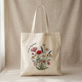 Bolsa Tote Saco de Compras de Tecido para Mercado, Universida