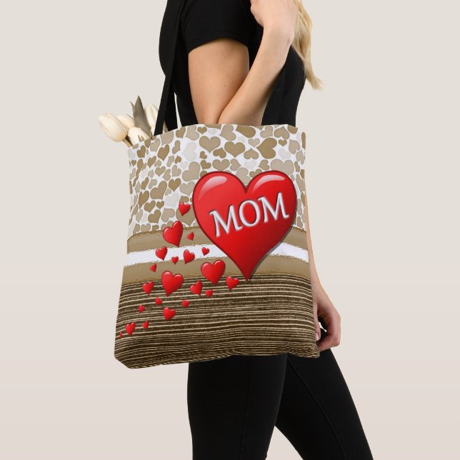 Bolsa Tote Saco de Compras Dia das Mães (Close Up)