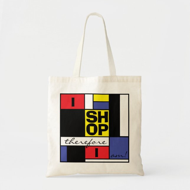 Bolsa Tote Saco de Compras Diário Orçamento Tote (Frente)