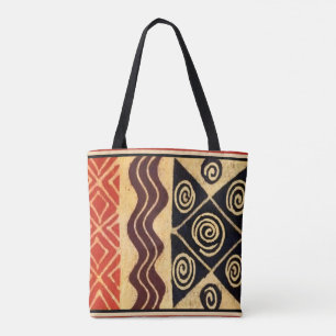 Bolsa Tote Saco de compras do Dia das Mães Tribal Africano