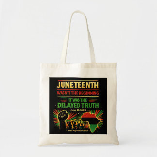 Bolsa Tote Saco de Compras do Juneteenth