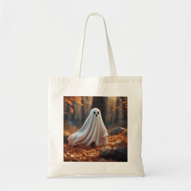 Bolsa Tote Saco de Compras Espírito do Halloween (Frente)