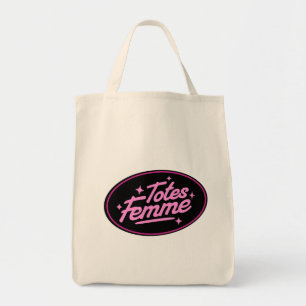 Bolsa Tote Saco de Compras Femme Pride Presente Feminino Fofo