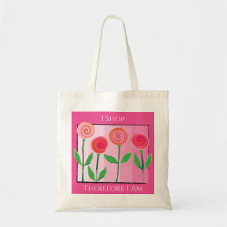Bolsa Tote Saco de Compras Florido Orçamento Tote