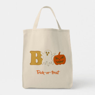 Bolsa Tote Saco de compras Funny Boo Halloween