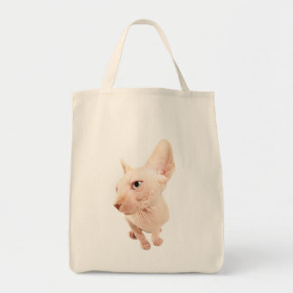 Bolsa Tote Saco de compras | GoSphynx.com do gato de Sphynx