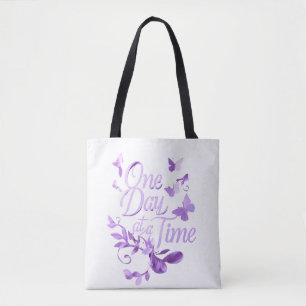 Bolsa Tote Saco de Compras Inspirador Um Dia de Cada Vez – Es