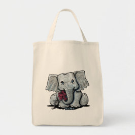 Bolsa Tote Saco de compras KiniArt Elefante