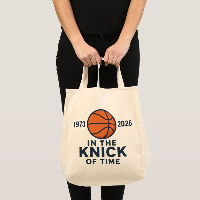 Bolsa Tote Saco de Compras Knick of Time (Frente (produto))
