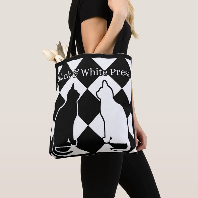 Bolsa Tote Saco de compras legal para um amante do gato (Close Up)