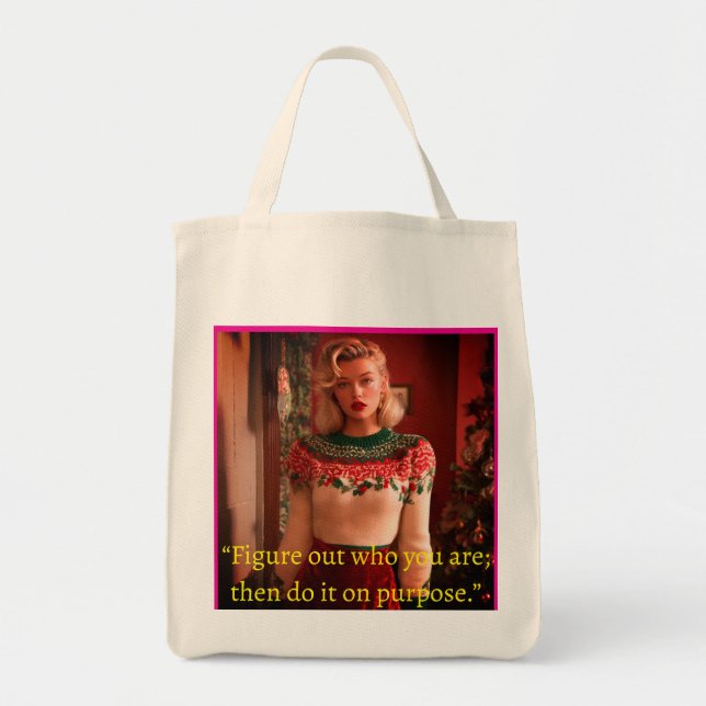 Bolsa Tote Saco de Compras Mais Popular nos EUA (Frente)
