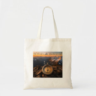 Bolsa Tote Saco de Compras Não Estão Perdidos Todos os Que Va