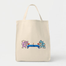 Saco de compras natural Lila e Wisp Ping Pong