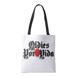 Bolsa Tote Saco de compras Oldies por vida