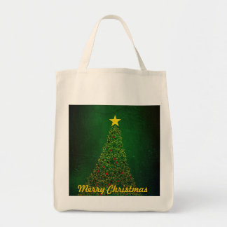 Bolsa Tote Saco de compras orgânico da árvore de Natal da