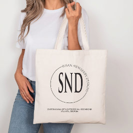 Bolsa Tote Saco de Compras ou Logo Personalizado da Empresa