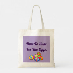 Bolsa Tote Saco de Compras Ovos de Páscoa