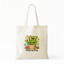 Saco de Compras para Amante de Plantas no 37º Aniv