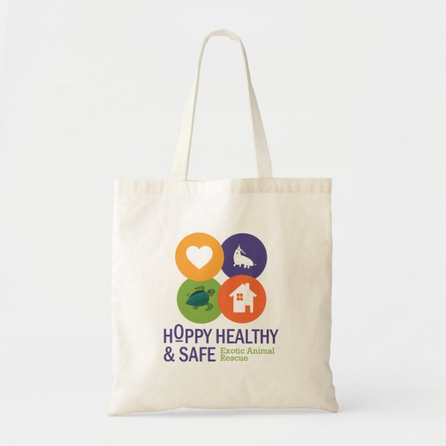 Bolsa Tote Saco de Compras para Voluntários (Frente)