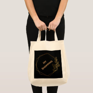 Bolsa Tote Saco de compras personalizado com imagem e texto e