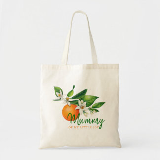 Bolsa Tote Saco de Compras Personalizado para Mamãe no Chá de