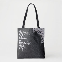 Bolsa Tote Saco de Compras Personalizado Para Presente de Mãe